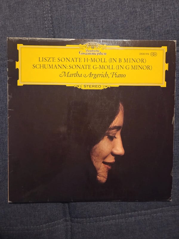 Martha Argerich - Liszt und Schumann, Vinyl, top Zustand