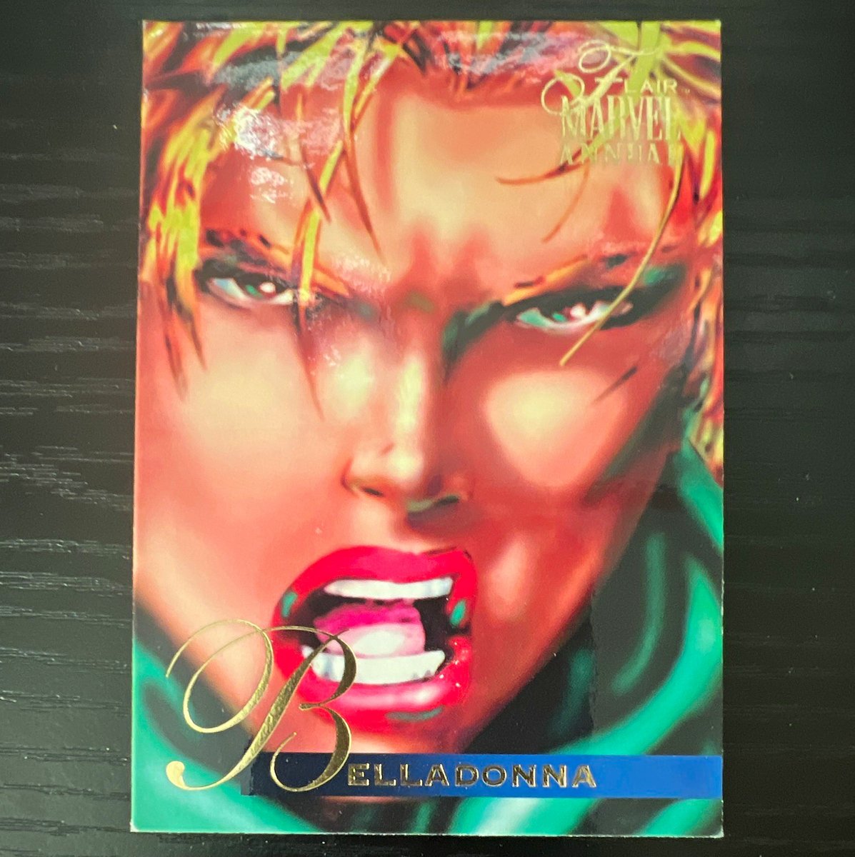 Marvel Fleer Marvel Mania 1995 #43 Belladonna "Belladonna Resurrected"