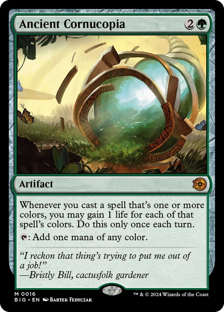 MTG Antica Cornucopia 16 NM Fuorilegge del Tuono Junction: Il Grande Score Mitico