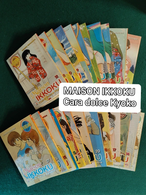 Manga Maison Ikkoku Cara dolce Kyoko - Lotto 23 Volumi (Leggere descrizione)