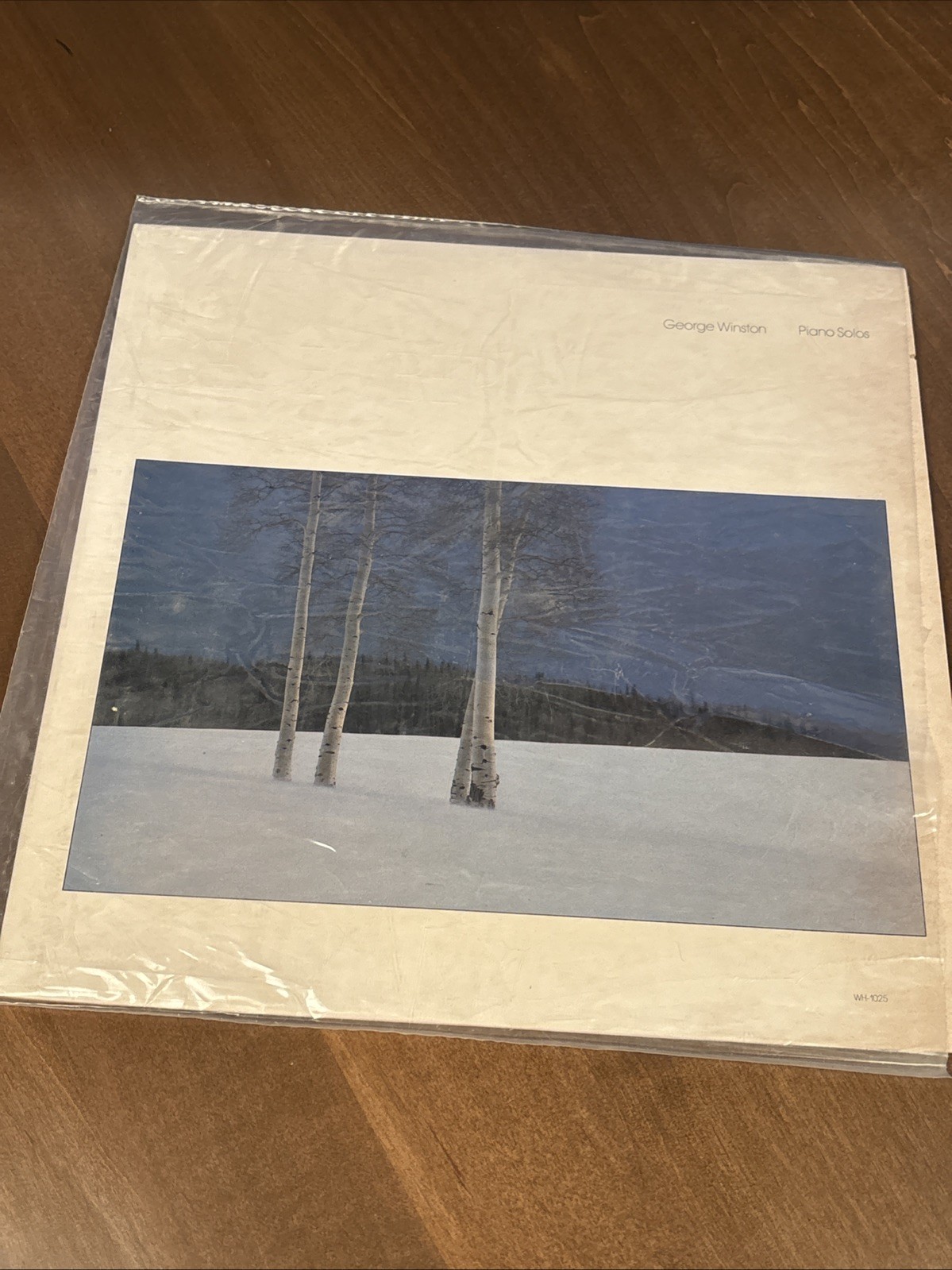 GEORGE WINSTON LP - December - WINDHAM HILL WH-1025, 1982, NM  Piano Solos