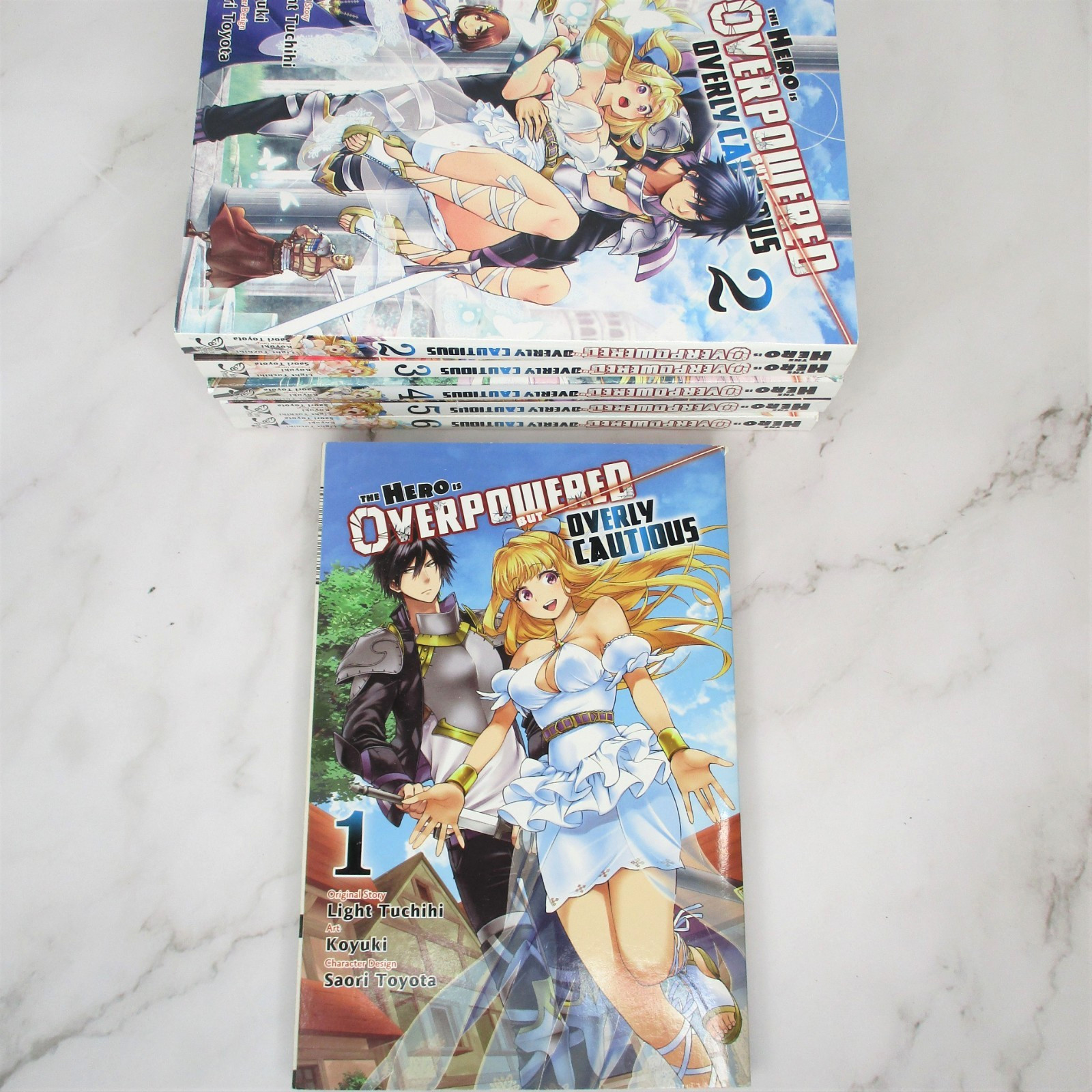 L'eroe è sopraffatto ma troppo cauto manga vol 1-6 copertina morbida completa