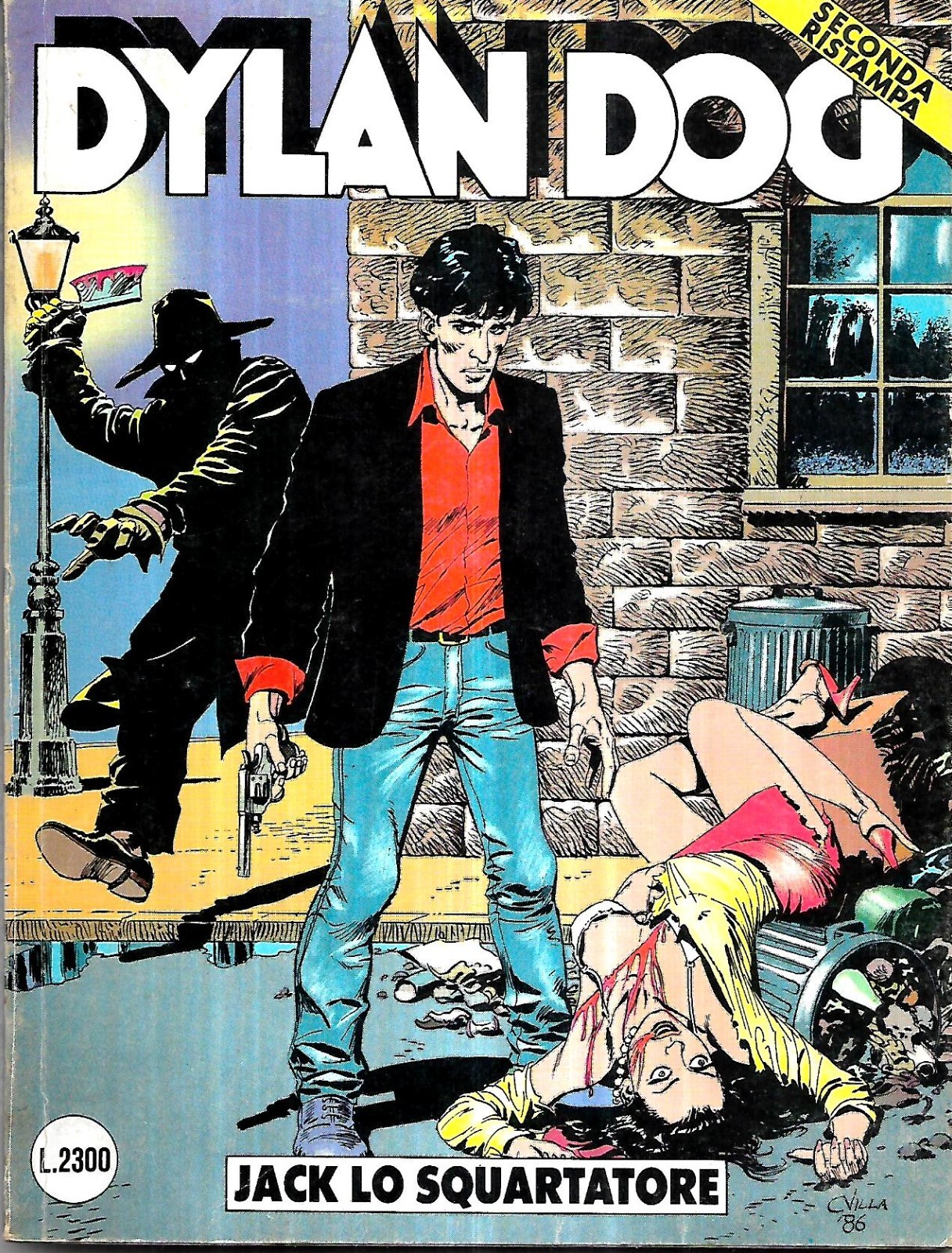 DYLAN DOG ristampa  n° 2 (lug 1991): buono ++