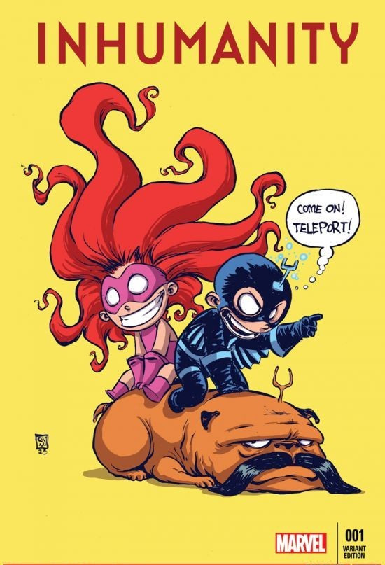 Marvel Inhumanity #1 Skottie Young Variant M/NM