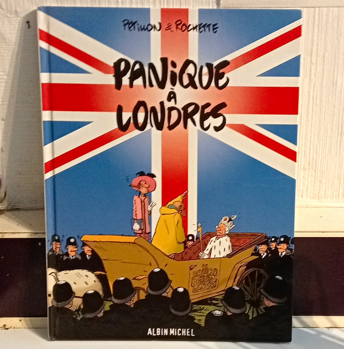 Philippe Geluck Panique à Londres (Le Chat) Hardcover Albin Michel 2003 FR