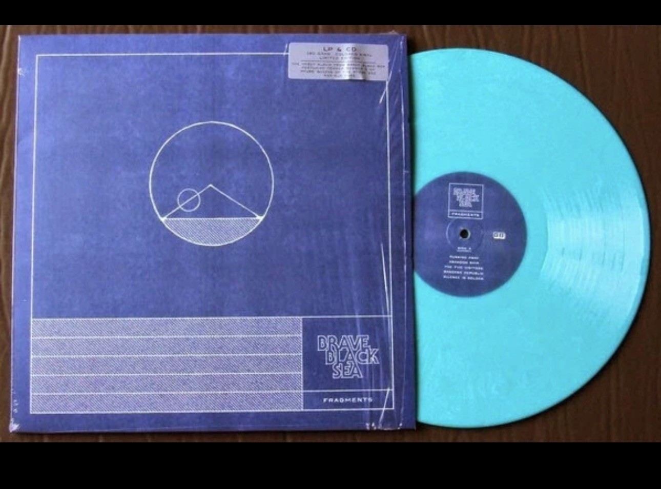 Brave Black Sea – Fragments Limited Edition Blue Vinyl LP + CD New Sealed 
