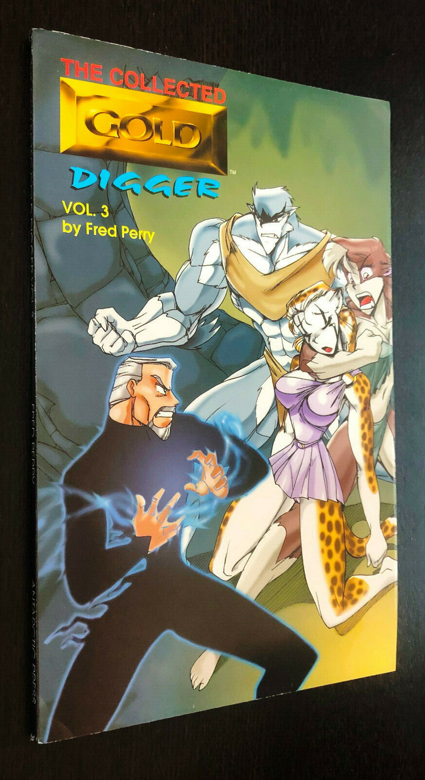 COLLECTED GOLD DIGGER Volume 3 TPB -- 1996 Antarctic Press -- Fred Perry -- OOP