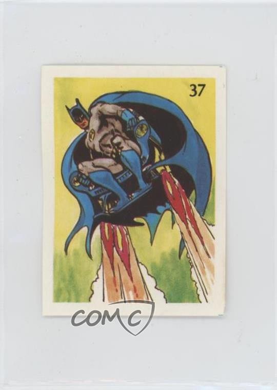Adesivi DC Super Hero 1976 Batman venezuelano #37 0f4i
