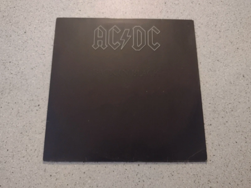 AC/DC "Back in black" 1° GER press.