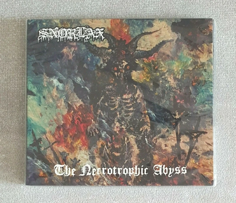 Snorlax the necrotrophic abyss cd digipak  black death metal
