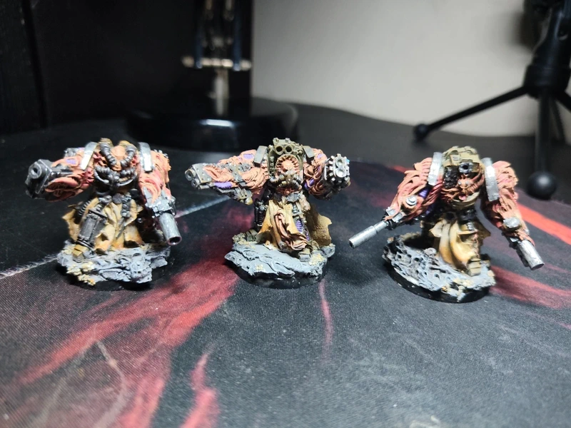 3x Obliteradores Nurgle CSM