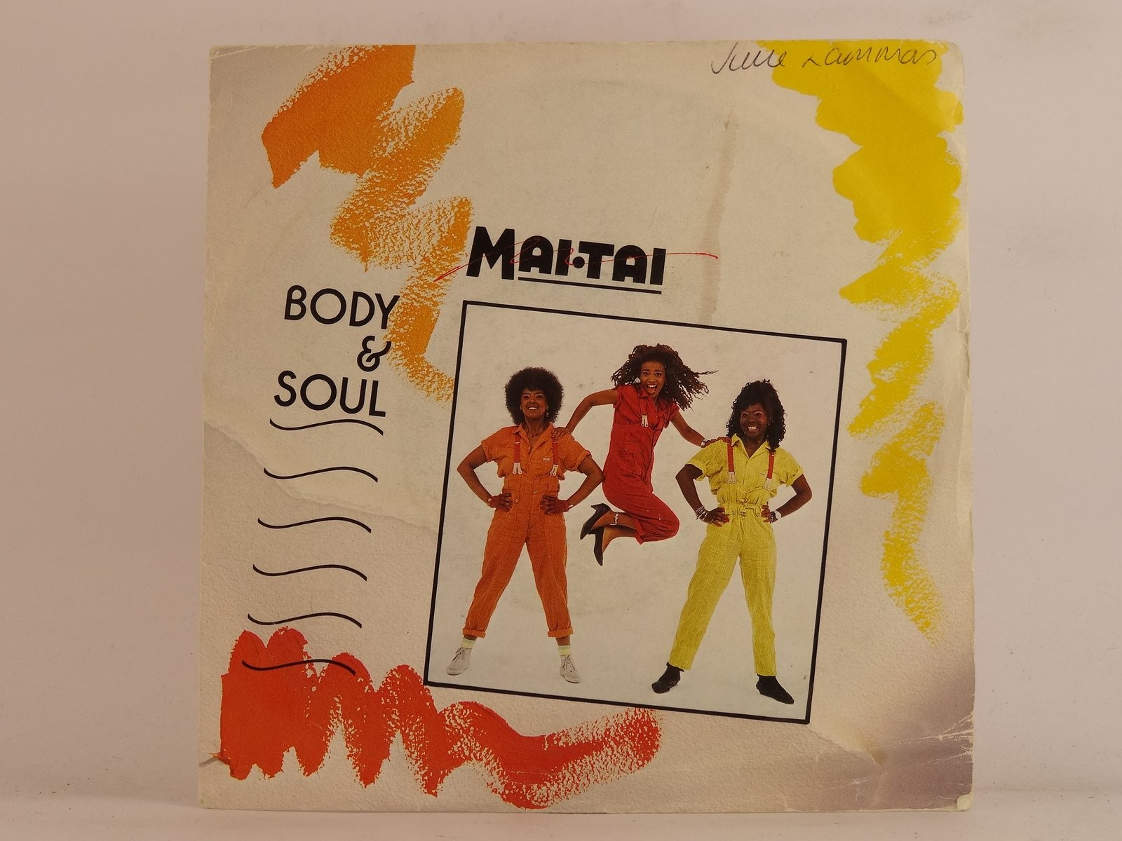MAI TAI BODY AND SOUL (106) 2 Track 7" Single including Picture Sleeve VIRGIN