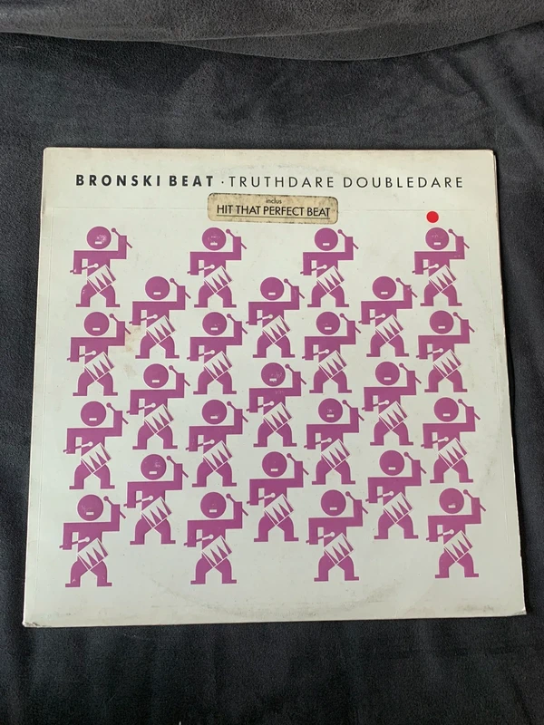 Disque Bronski Beat truthdare doubledare vinyle 33T electro pop