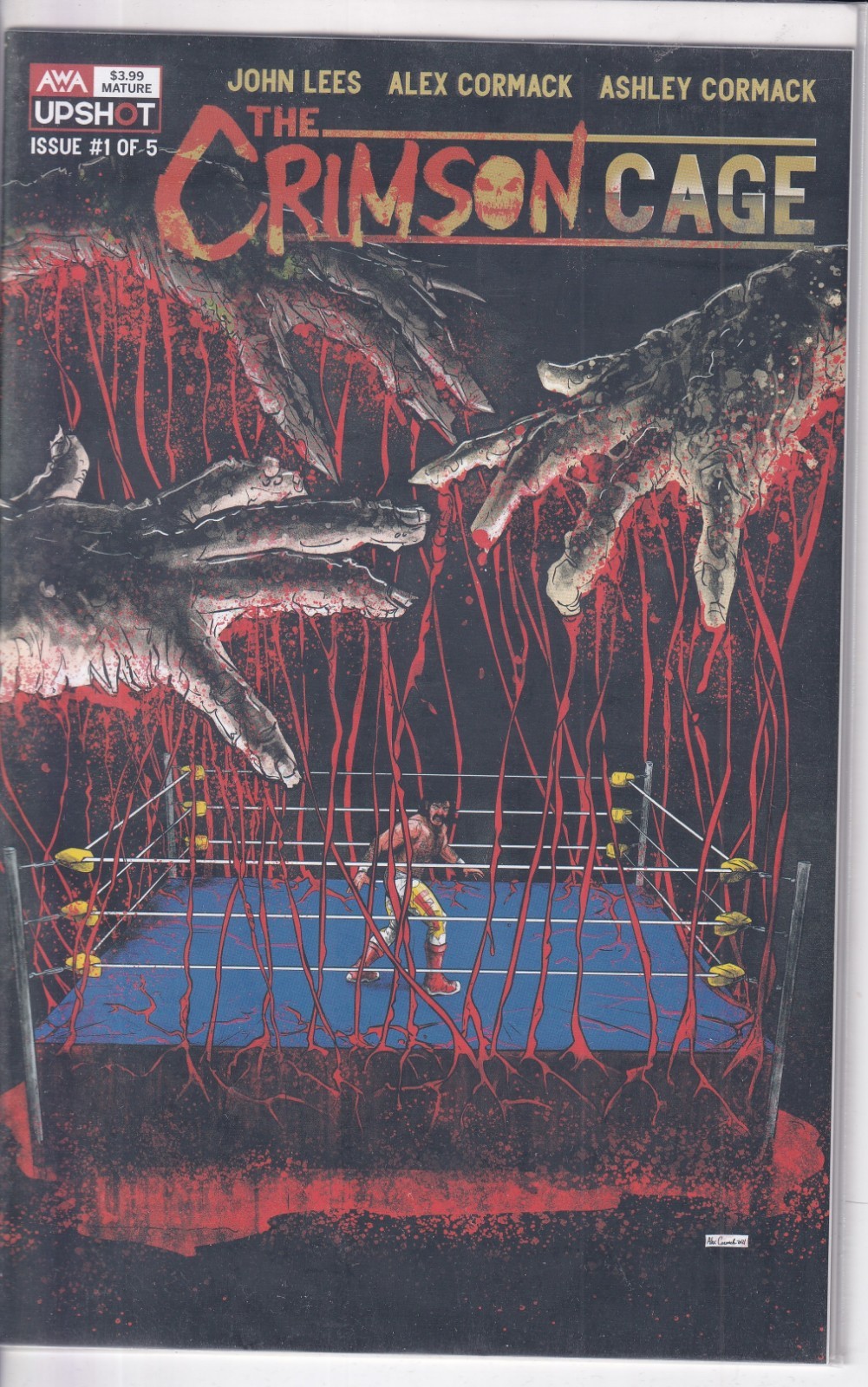 37751: Upshot CRIMSON CAGE #1 grado quasi nuovo
