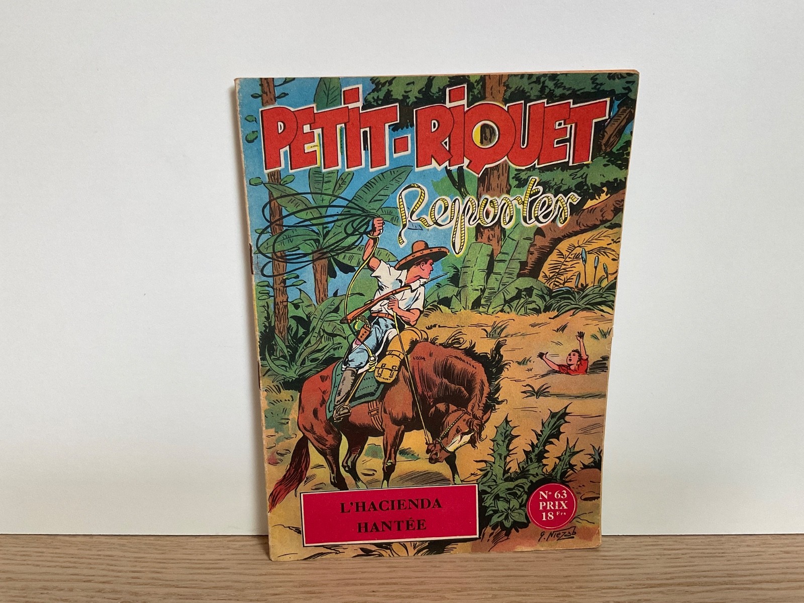 PETIT-RIQUET reporter n°63 NIEZAB. Récit complet 1950