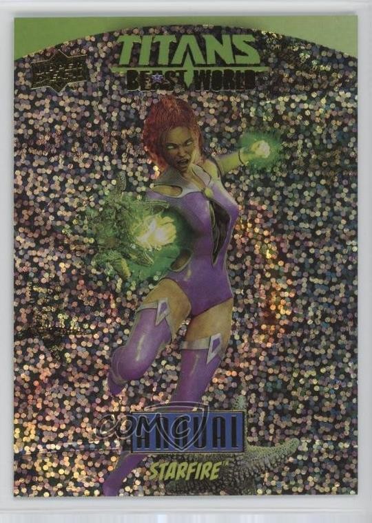 2023-24 Upper Deck DC Annual Beast World Sparkle /99 Starfire #BW-12 0b3
