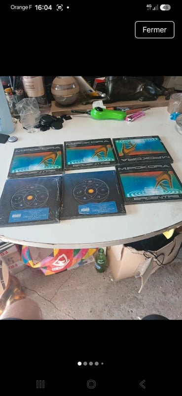 Lot cd neuf sous blister