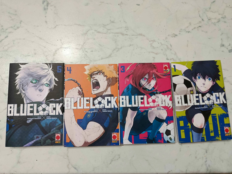 Blue Lock manga ITA capitoli 1-3-4-5