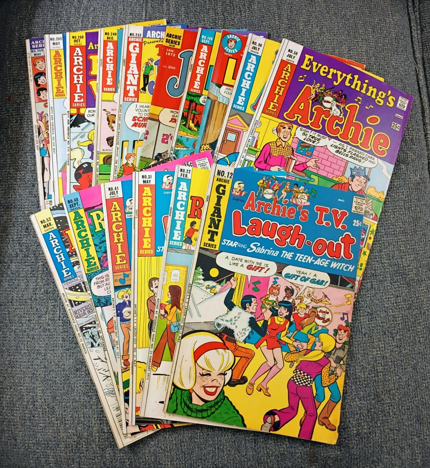 Lotto fumetti serie Archie vintage