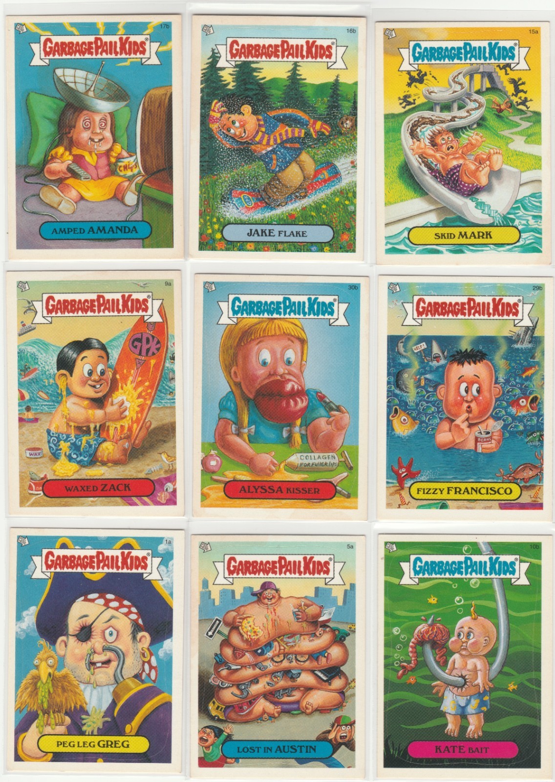 Spazzatura secchio bambini GPK 2004 tutto nuovo serie 2 lotto vintage (4)