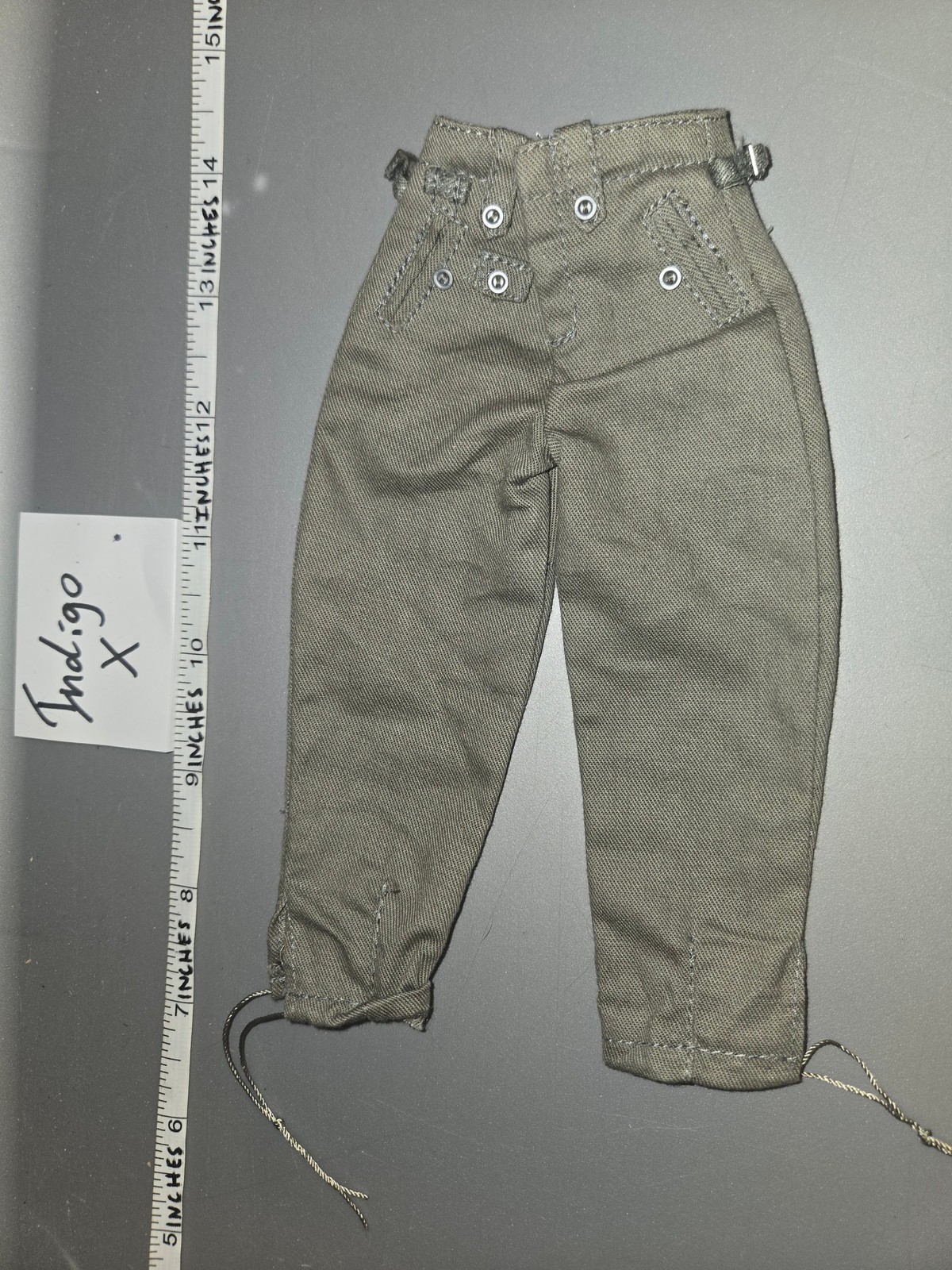 Pantalone grigio tedesco scala 1/6 seconda guerra mondiale ZMCRT