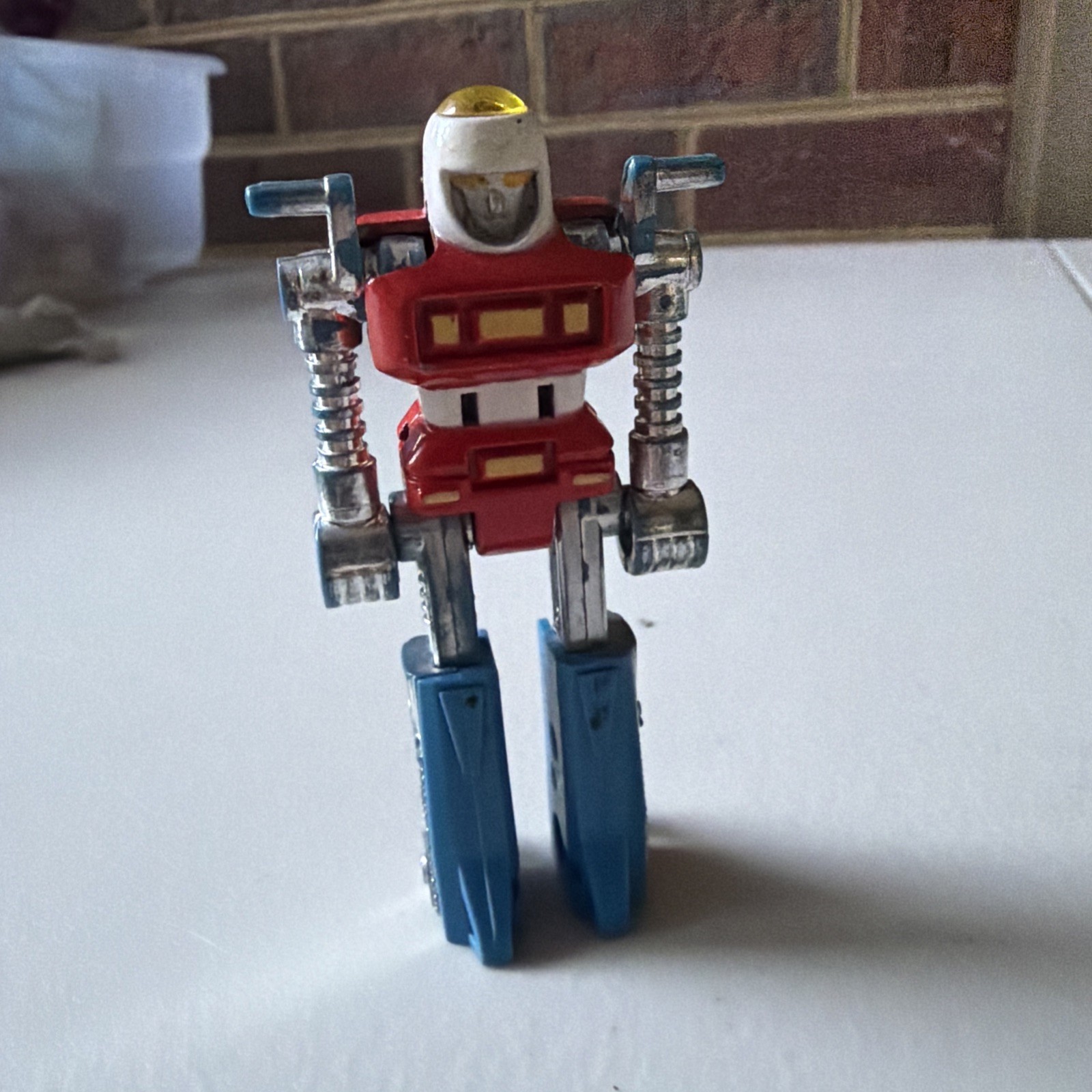Bici d'epoca GoBots 3" Cy-Kill rosso blu 1982 non completa così com'è
