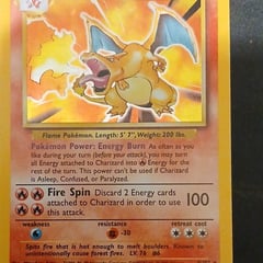 Charizard 4/102 Base Set Holo