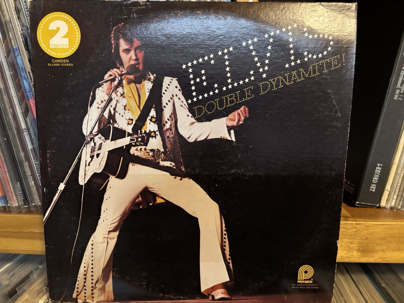 Elvis Presley, Double Dynamite. December 1975 First Pressing