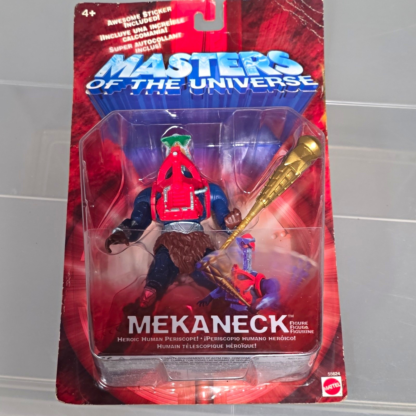 Mattel Masters of the Universe Modellino Mekaneck con Staff