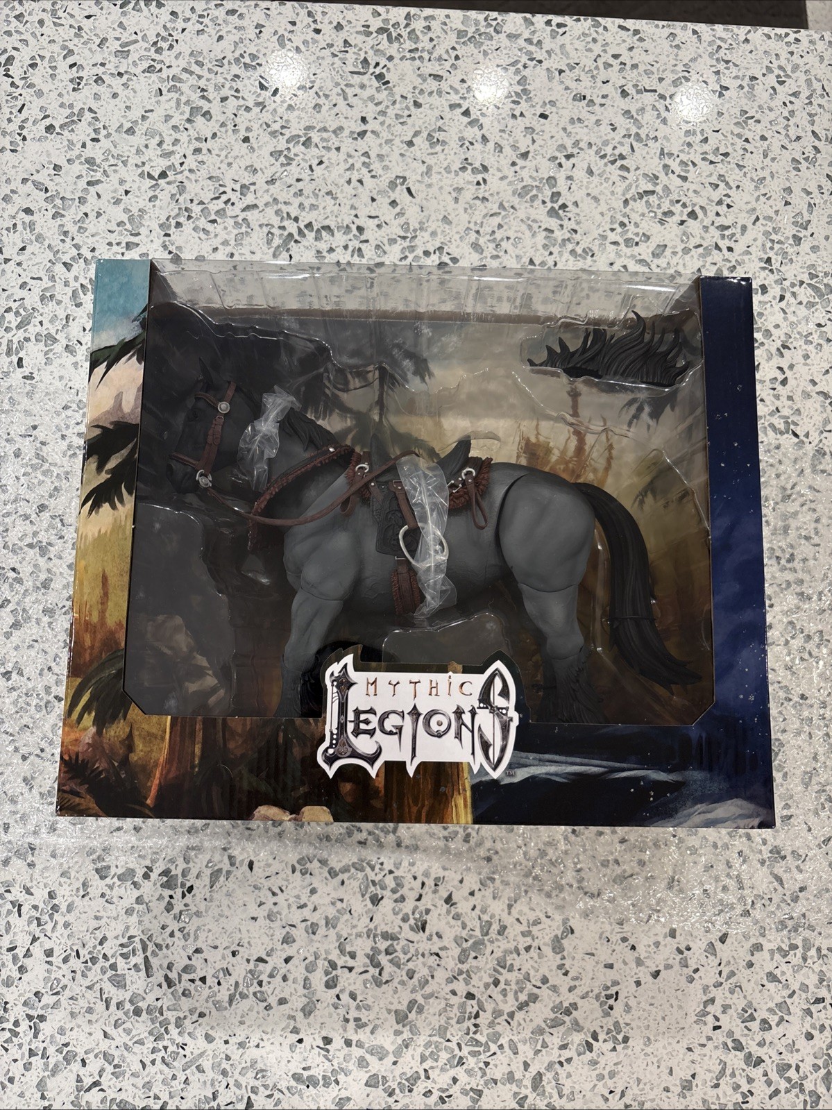 4H Mythic Legions Boreus nuovo sigillato in fabbrica quattro cavalieri
