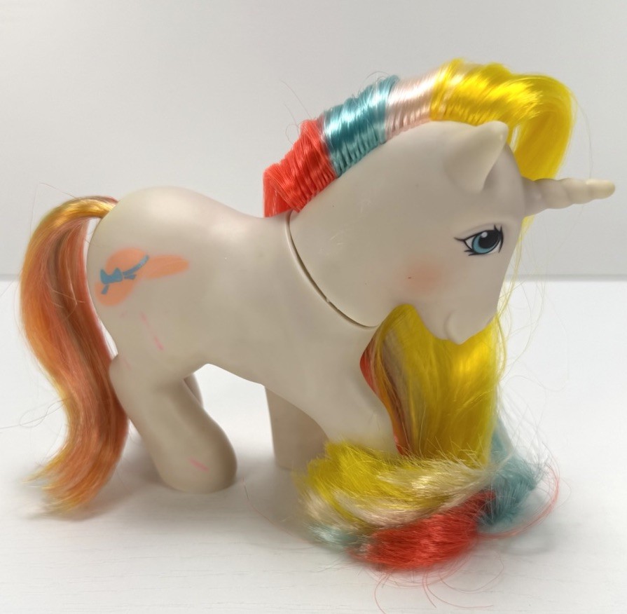 Vintage 1988 My Little Pony Brush ’n Grow Bouquet Unicorn G1 Hasbro MLP Working