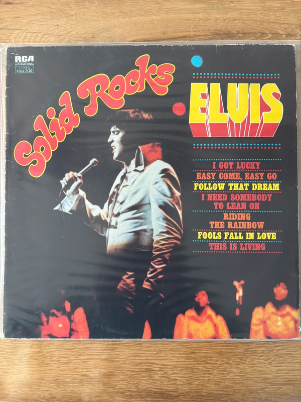 Elvis Presley Solid Rocks Vinyl LP