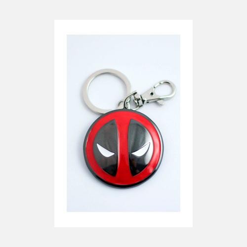 LOGO DEADPOOL LLAVERO METALICO 5 CM MARVEL RE-RUN
