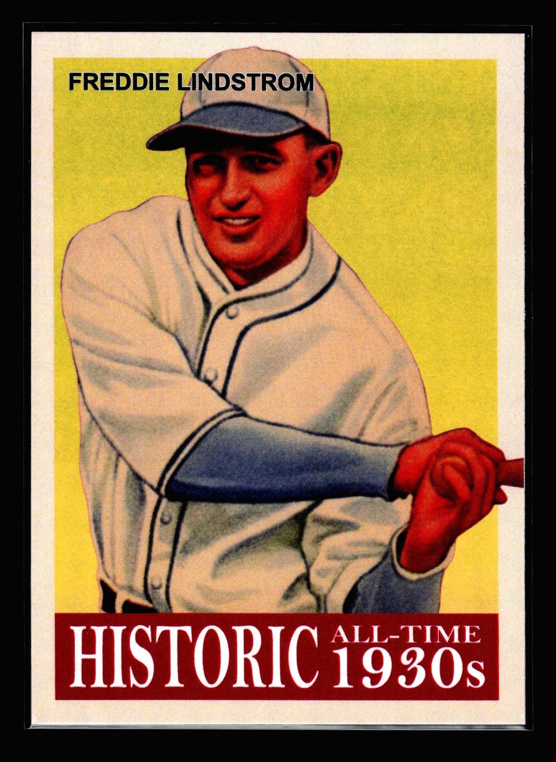 2026 Autografo storico di tutti i tempi anni '30-#52 Freddie Lindstrom - New York /600