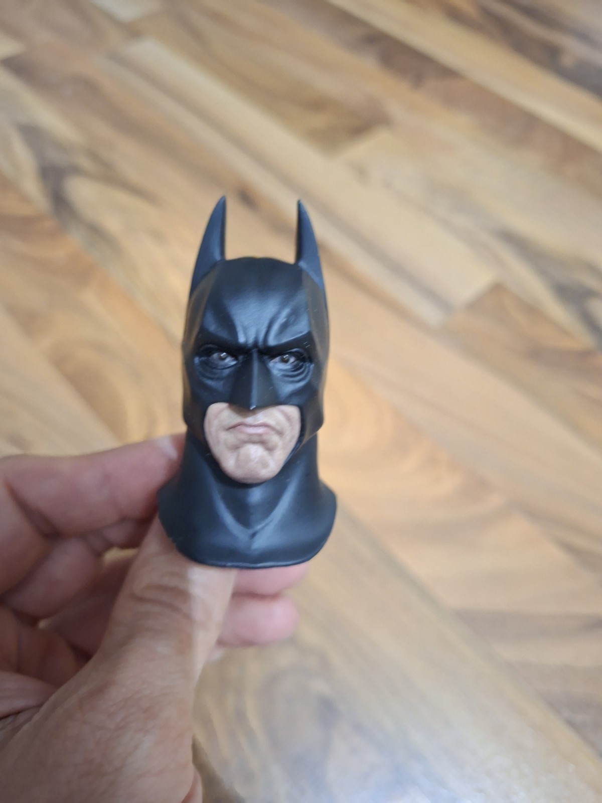 Hot Toys Batman Begins MMS595 Head Cowl Face Plates 1/6 Scale Loose Part Bale