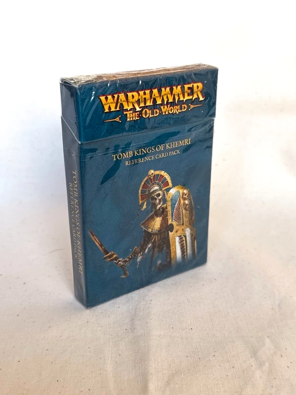 Cartes de référence armées Khemri Warhammer TOW