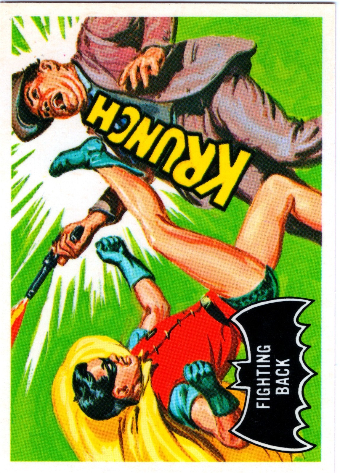 1989 Topps Batman 66' Deluxe Reissue Edition #30 Fighting Back