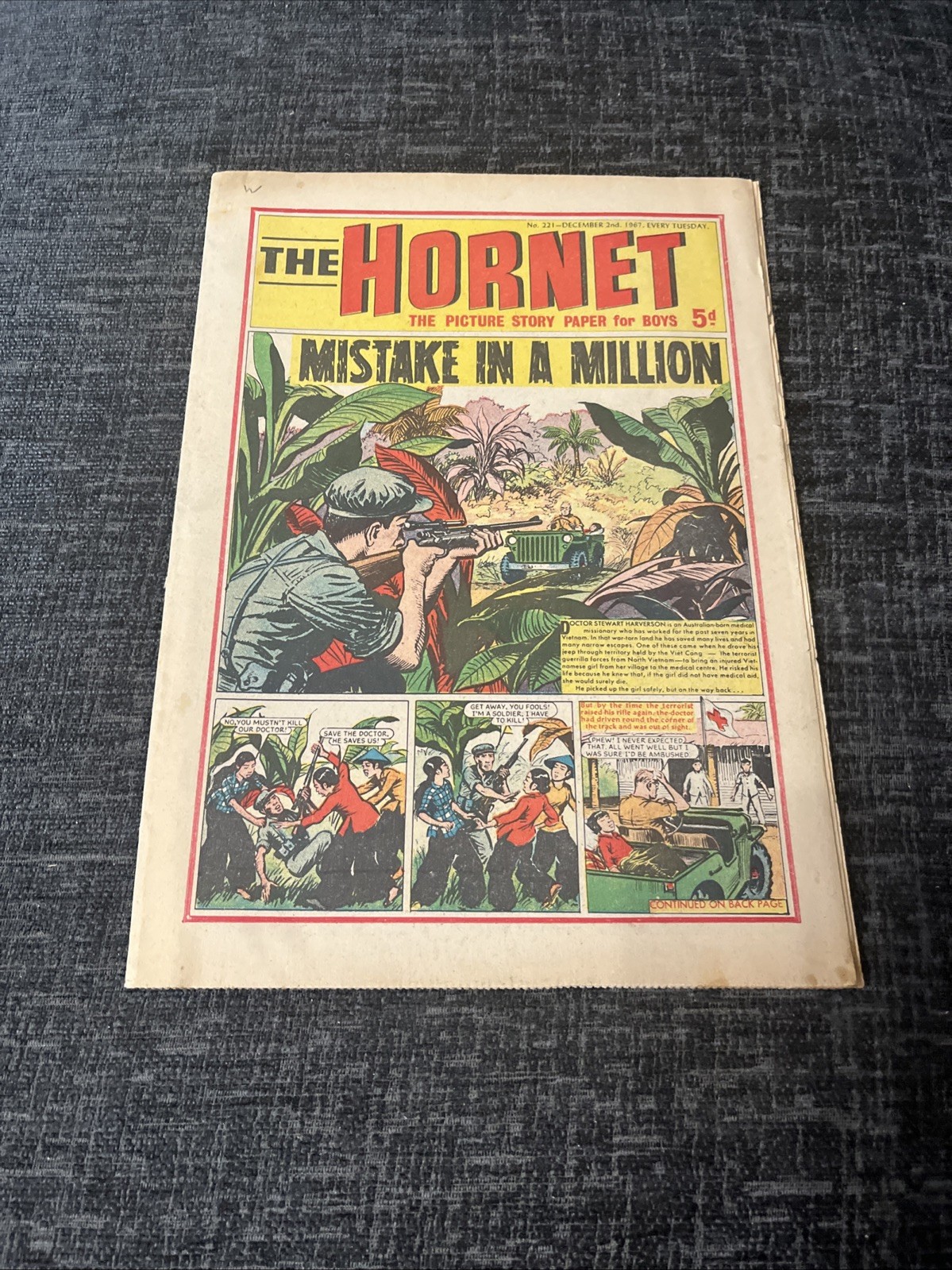 Hornet Comic - #221 - 2 December 1967