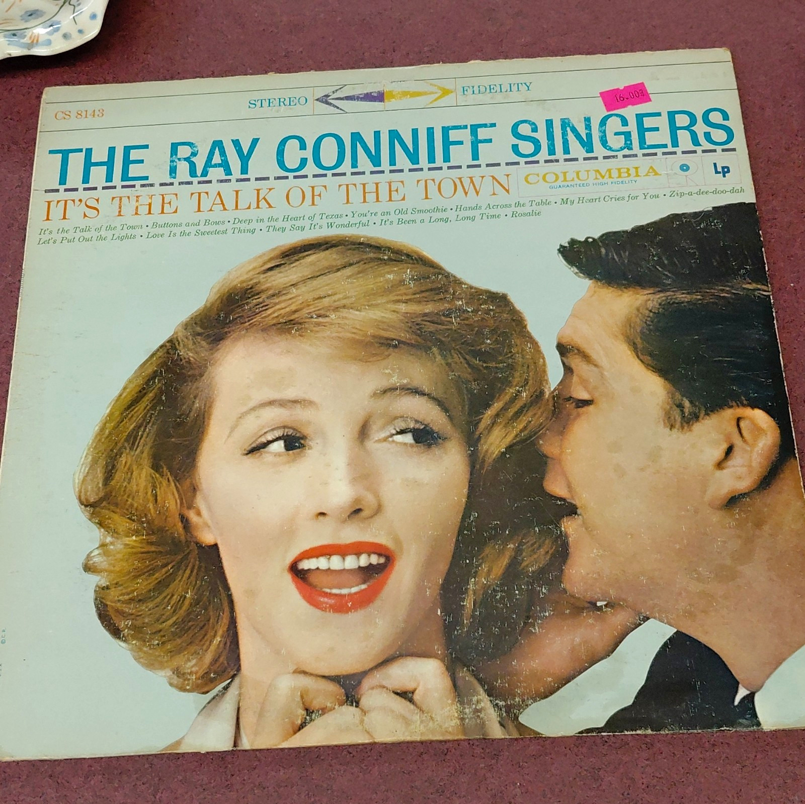 The Ray Conniff Singers - It's The Talk Of The Town 12" LP 33 RPM Stereo CS 8143