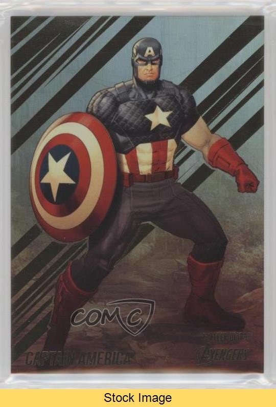 2022 Fleer Ultra Avengers Rainbow Capitan America #11 LEGGI 4f0