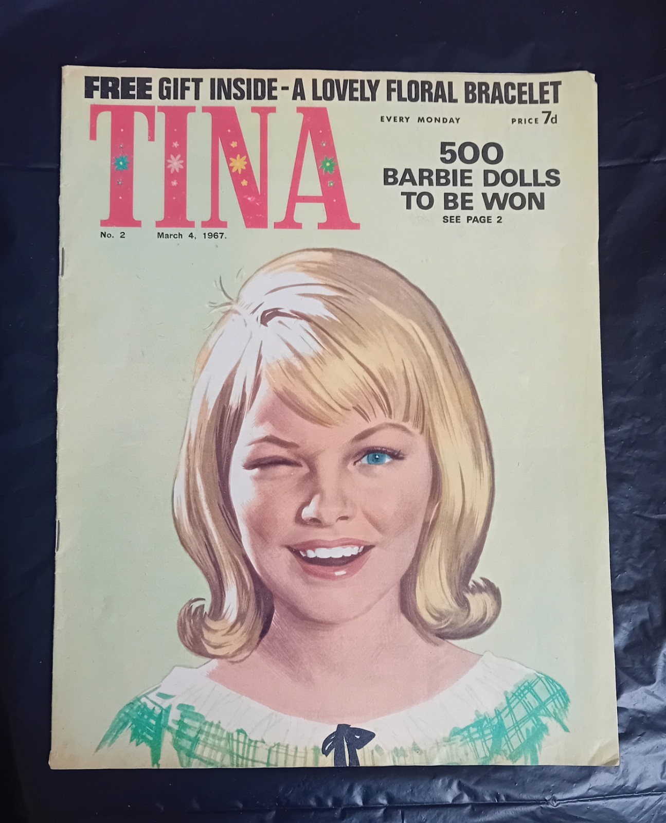 TINA comic #2 (04/03/1967). Jane Bond/Trolls/Black Beauty. VG+