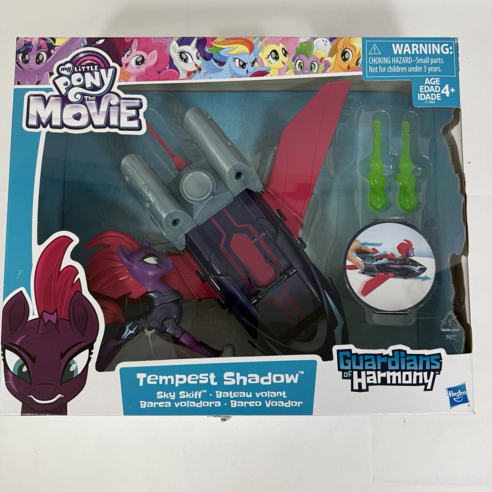 My Little Pony Guardians of Harmony The Movie Tempest Shadow Sky Skiff Playset