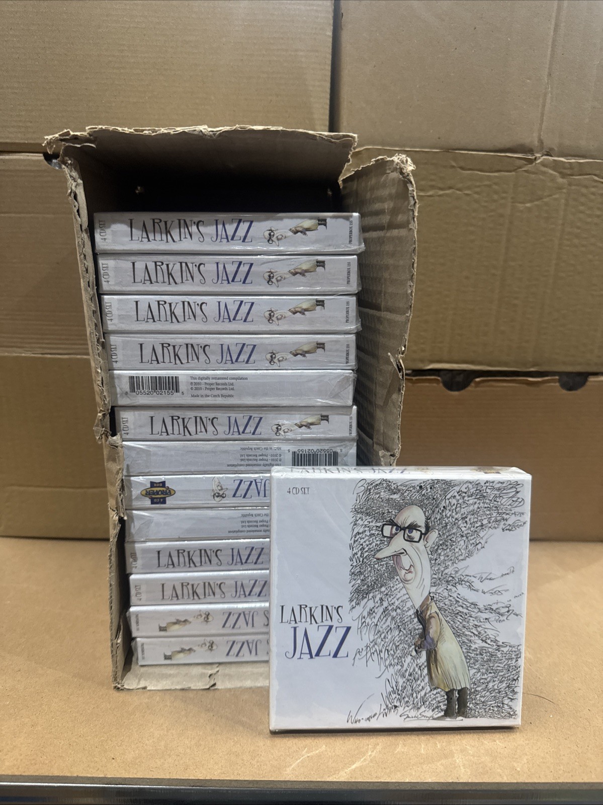 14 x Larkin’s Jazz 4CD Box Set Job Lot | Brand New & Sealed | Wholesale