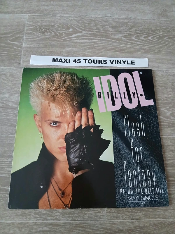 Billy Idol : Flesh for fantasy 1984 Europe 12" Maxi 45 Tours Vinyle
