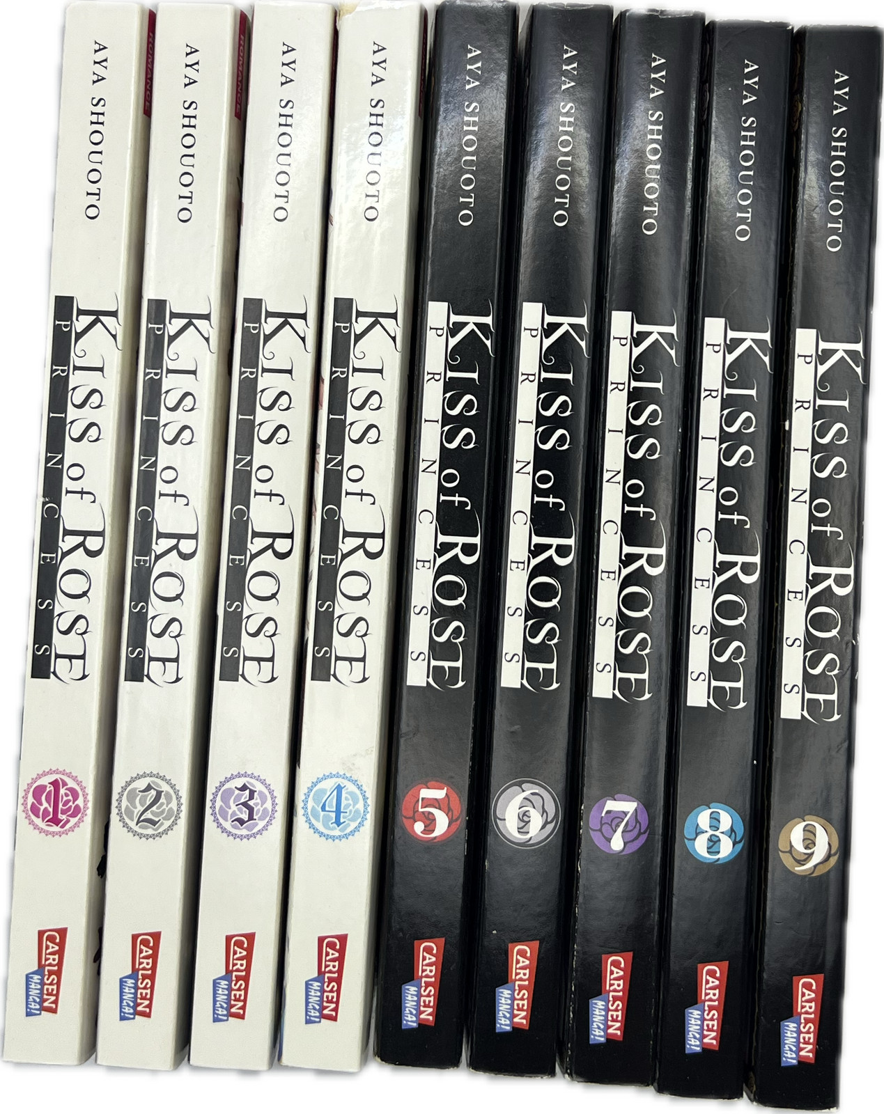 Kiss of Rose Princess 01-09 serie completa manga italiano