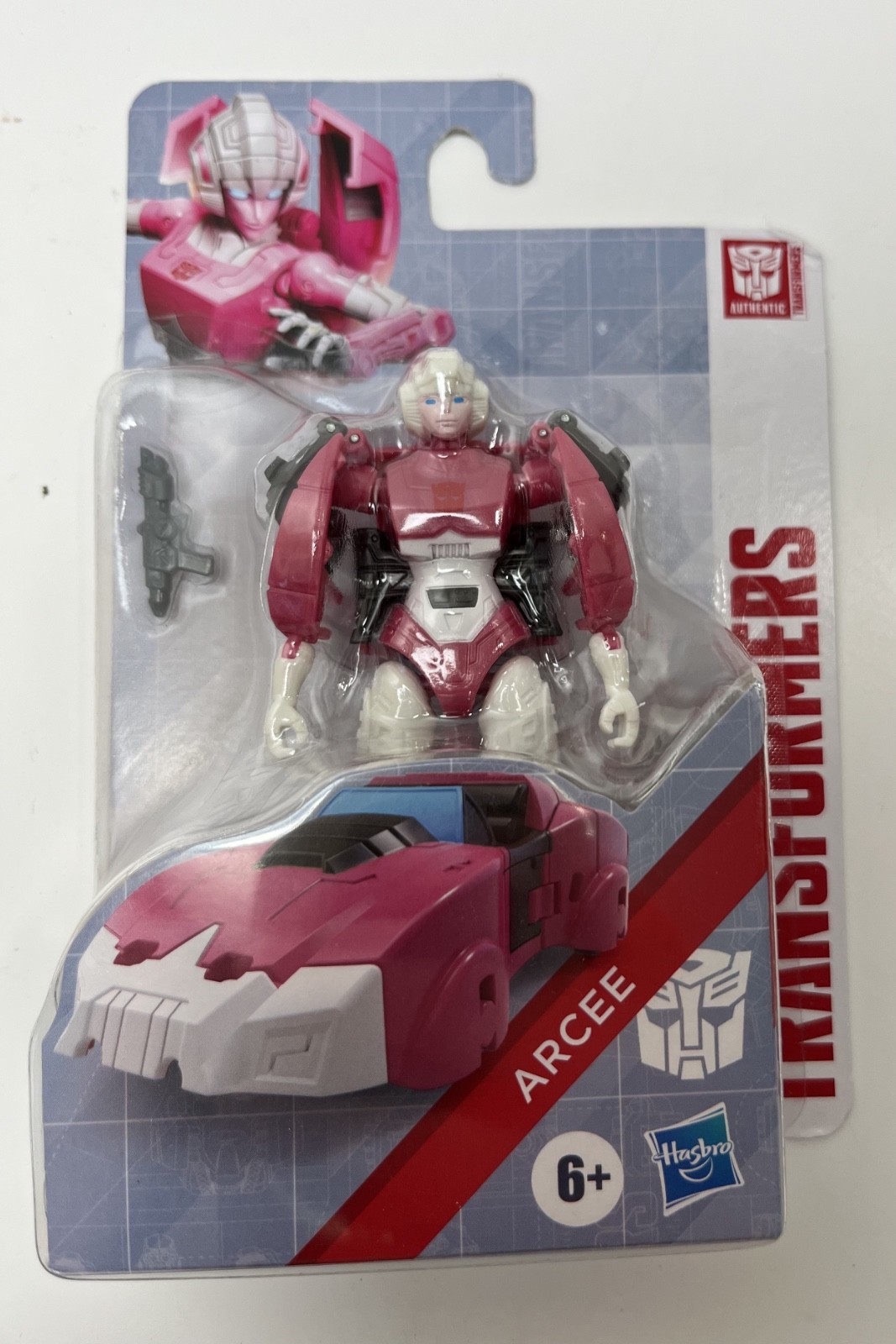 Hasbro TRANSFORMERS Authentic ARCEE 4" Autobot Warrior Action Figure F3744/E0618