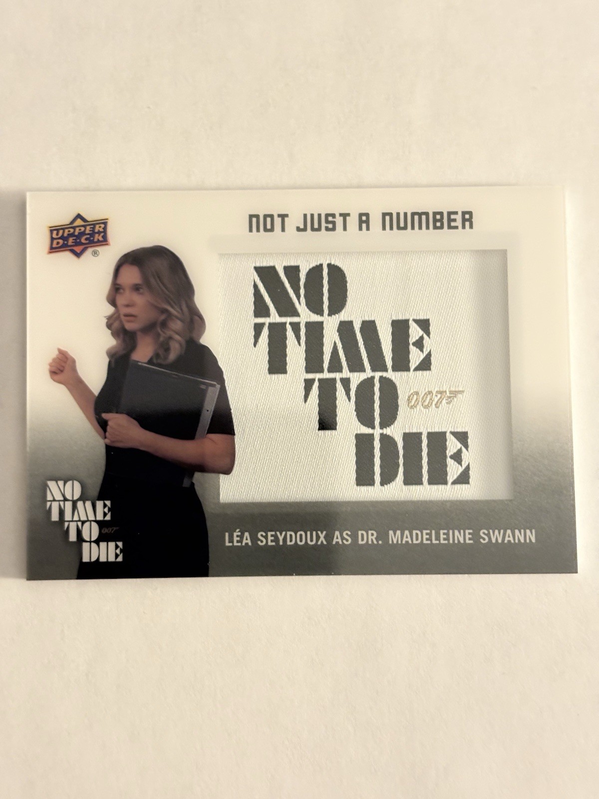 2025 Upper Deck James Bond No Time To Die Lea Seydoux Patch Not Just A Number