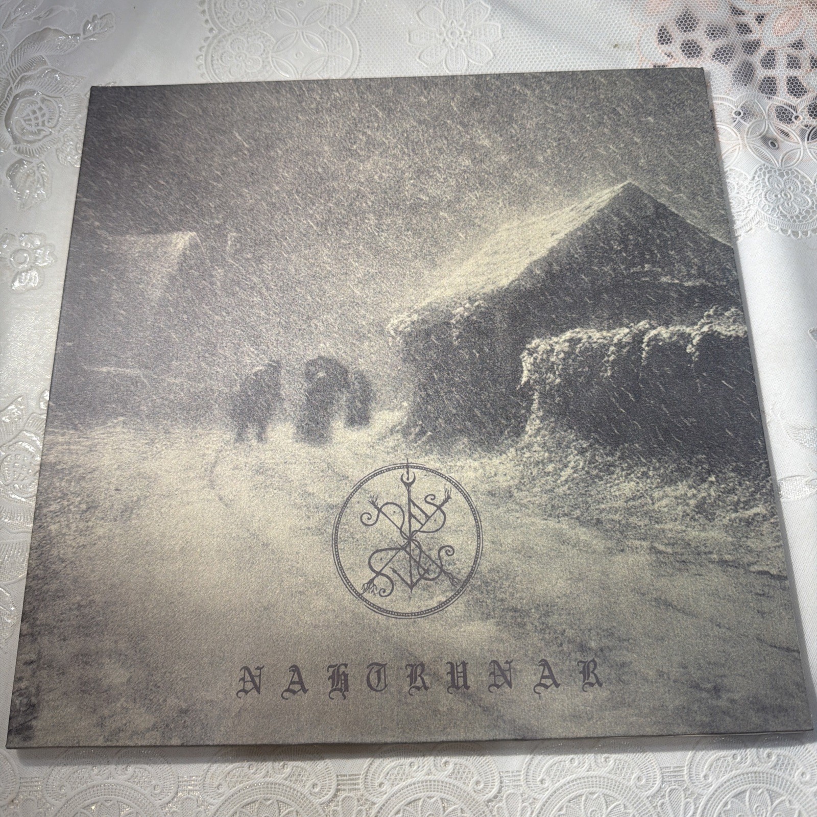Nahtrunar - Wolfsstunde (2022) Clear /w Black Smoke Vinyl Record w/ Insert 