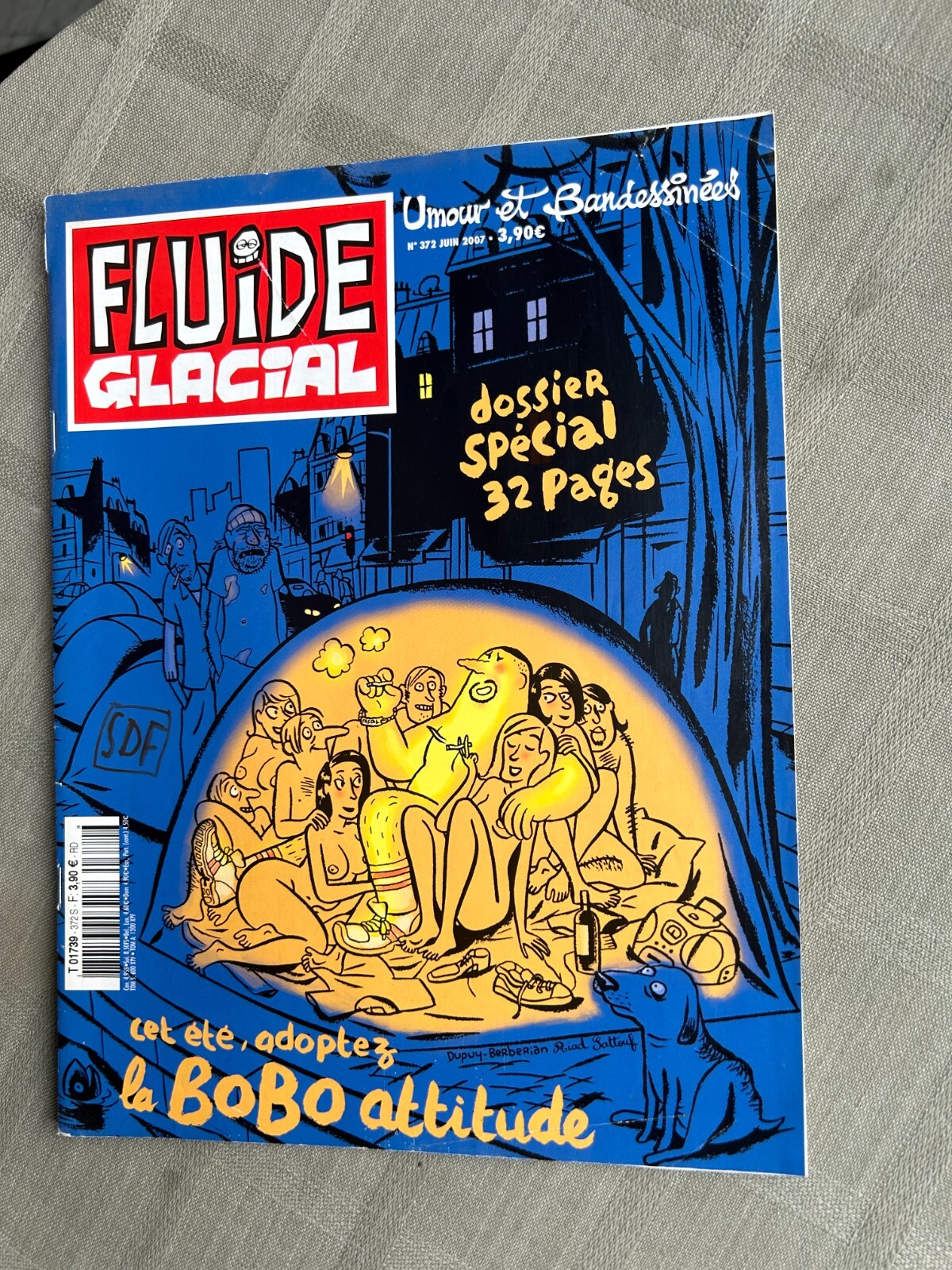FLUIDE GLACIAL N°372 JUIN 2007 EN BON ÉTAT