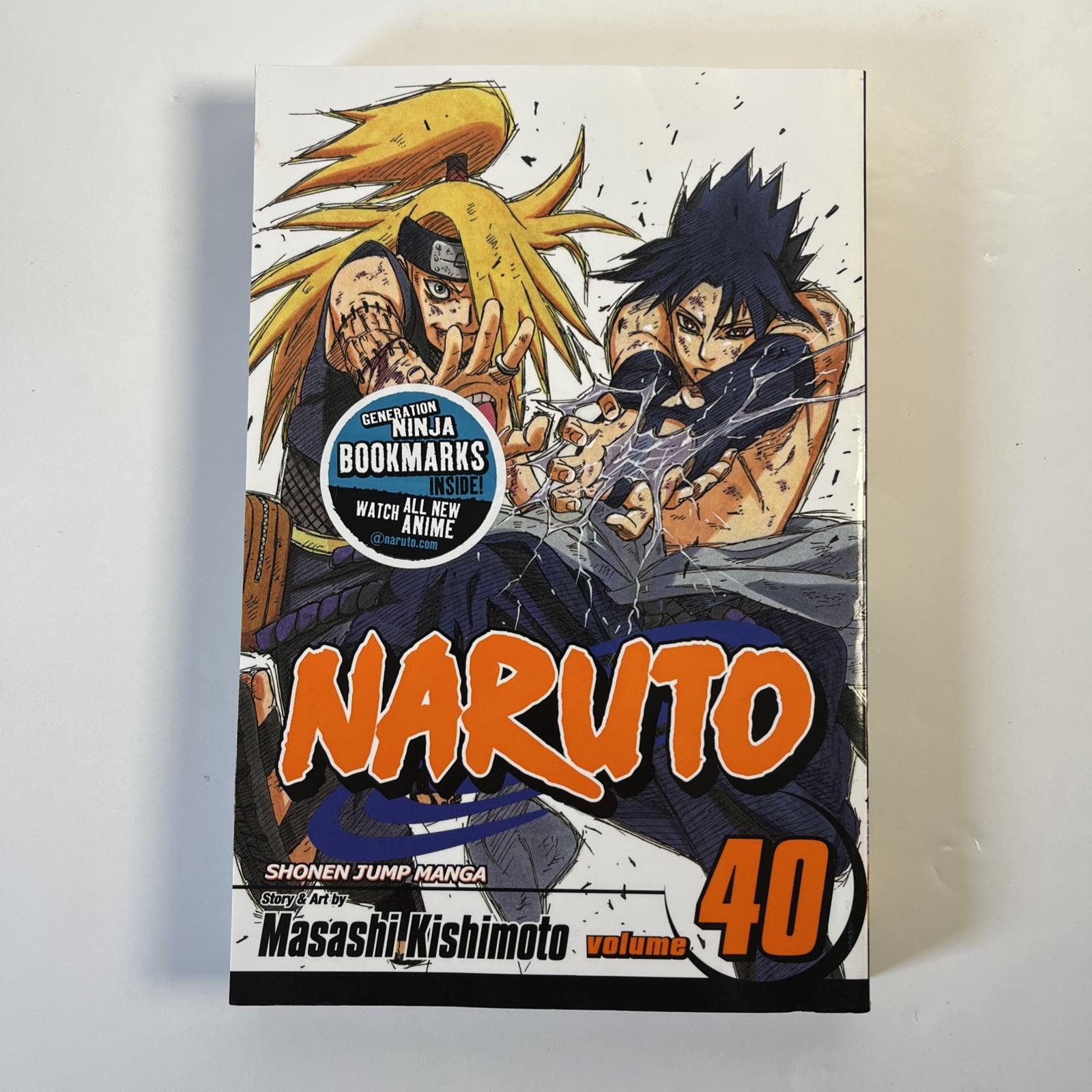 Naruto Volume 40 English Manga First Printing 1st Edition